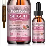 Shilajit Liquid Drops - Manufacturer - Organic Herbal Energy Brain Booster