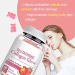 Glutathione Collagen Gummies - Manufacturer - Strawberry Glow 60 Chewable