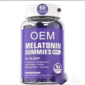 Melatonin Gummies - Manufacturer - OEM/OBM/ODM Vegan Sleep Gummy Bears