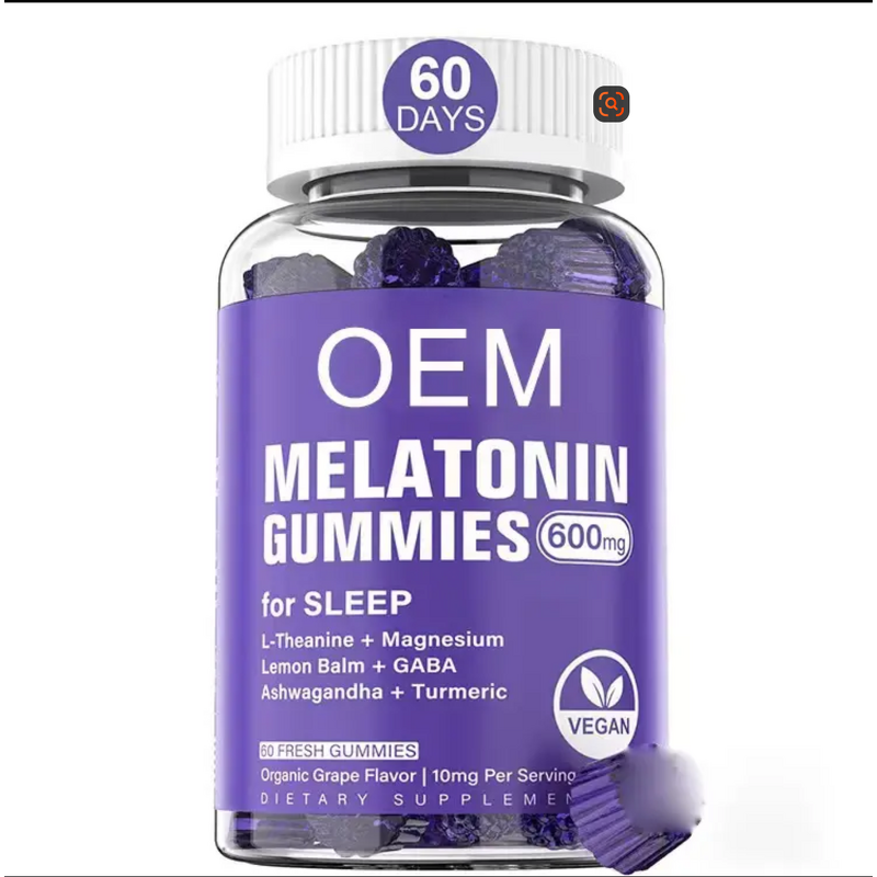 Melatonin Gummies - Manufacturer - OEM/OBM/ODM Vegan Sleep Gummy Bears