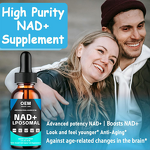 NAD Liquid - Manufacturer - 900mg Liposomal Nicotinamide Riboside Resveratrol