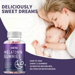 Sleep Gummies - Manufacturer - Wholesale Ashwagandha L-Theanine 5-HTP Melatonin