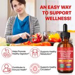 Cayenne Pepper Drops - Manufacturer - Organic Liquid Aloe Vera Hawthorn Metabolism