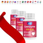 Coenzyme Q10 Capsule - Manufacturer - Immunity Booster for Adults Elderly Women
