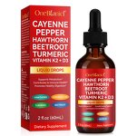 Cayenne Pepper Drops - Manufacturer - Organic Liquid Aloe Vera Hawthorn Metabolism