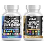 Sea Moss Capsules - Manufacturer - OEM Shilajit Black Seed Oil Ashwagandha Turmeric