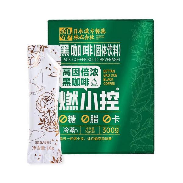 Detox Coffee Powder - Manufacturer - OEM Natural Fat Burning Black Coffee Adult