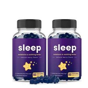 Sleep Aid Gummy Manufacturer - Superfood Herb-Based Berry Flavor Drug-Free Fast Falling Asleep