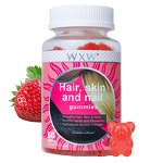 Hair Nail Skin Gummies Manufacturer - Stock Vegan with Biotin Collagen Vitamin Boost