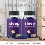 Sleep Aid Gummy Manufacturer - Superfood Herb-Based Berry Flavor Drug-Free Fast Falling Asleep