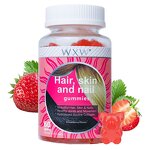 Hair Nail Skin Gummies Manufacturer - Stock Vegan with Biotin Collagen Vitamin Boost