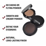 Eyebrow Kit - Manufacturer - Dark Brown Powder Long-Lasting Waterproof