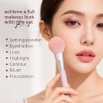 Foundation Brush - Manufacturer - Ultra-Soft Liquid Blending Bronzer Contour