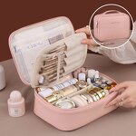 Cosmetic Bag - Manufacturer - Women's Soft Travel Handle Professional Makeup
