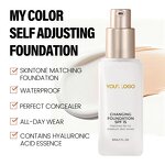 Foundation - Manufacturer - PH Color Changing Liquid Full Coverage Private Label