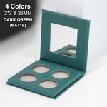 Eyeshadow Palette - Manufacturer - OEM 12 Color 26mm Magnetic Mirror Black