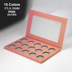 Eyeshadow Palette - Manufacturer - OEM 12 Color 26mm Magnetic Mirror Black