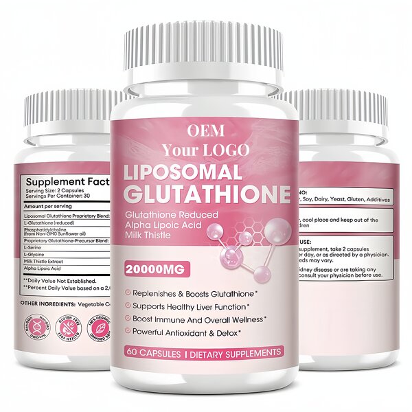 Glutathione Capsules - Manufacturer - OEM ODM Liposome Whitening Collagen Pregnant Safe
