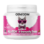 Cat Allergy Chews - Manufacturer - Anti-Shedding Hot Spots Grain-Free High-Protein