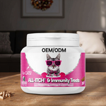 Cat Allergy Chews - Manufacturer - Anti-Shedding Hot Spots Grain-Free High-Protein