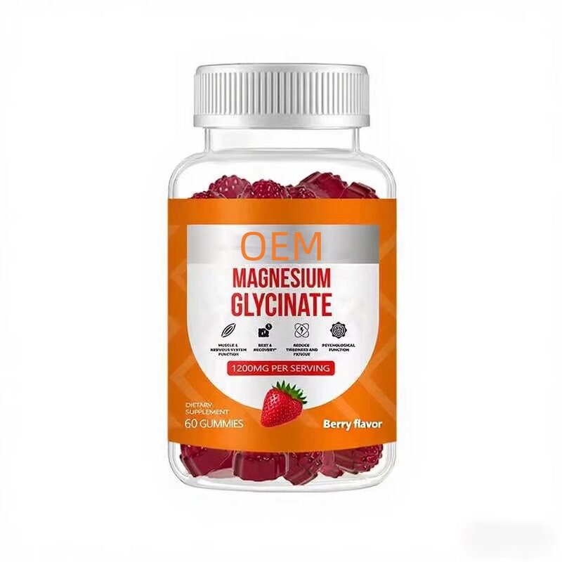 Multivitamin Gummies - Manufacturer - OEM Orange B6 Glycine Magnesium Dietary