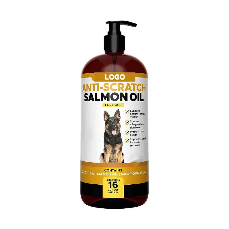 Salmon Oil - Manufacturer - Private Label EPA DHA Dogs Cats Skin Coat Grain-Free