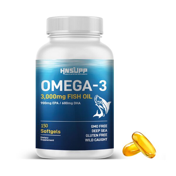 Fish Oil Softgels - Manufacturer - 3000mg EPA DHA Omega-3 150 Grains