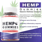 Hemp Oil Gummies - Manufacturer - OEM ODM 200mg Zero Sugar Omega 3 6 9 Vitamin E