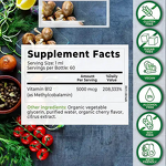 B12 Liquid Drops - Manufacturer - OEM Vegan 5000MCG Methylcobalamin All Ages