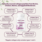 Collagen Capsules - Manufacturer - OEM Multi-Collagen Biotin Hyaluronic Adult