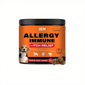 Dog Allergy Tablets - Manufacturer - OEM Private Label Itch Skin Coat Anxiety Relief