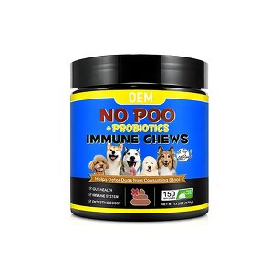 Dog Digestive Tablets - Manufacturer - OEM 6 Probiotics Pumpkin Gut Health Custom Label