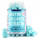 Biotin Collagen Gummies - Manufacturer - Vegan Hair Skin Nails Adult Supplement