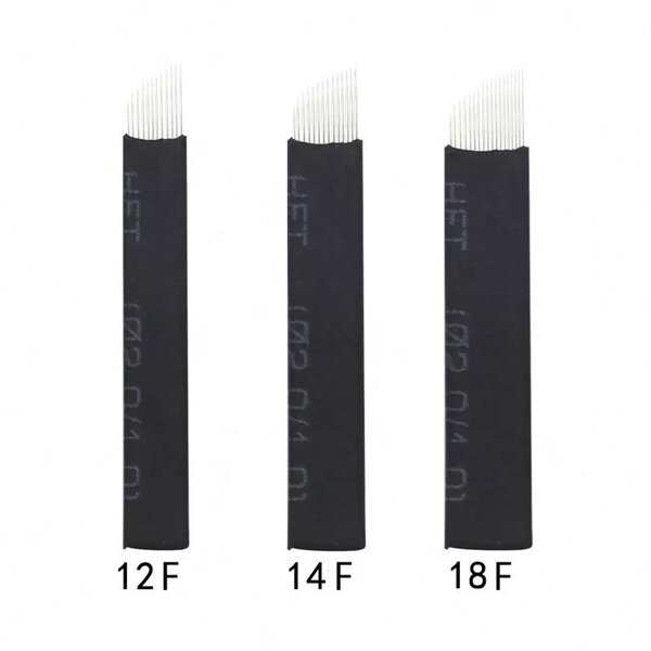 Tattoo Needle Manufacturer - 0.15mm 0.18mm 18U Eyebrow Microblading Blade Manual Pen
