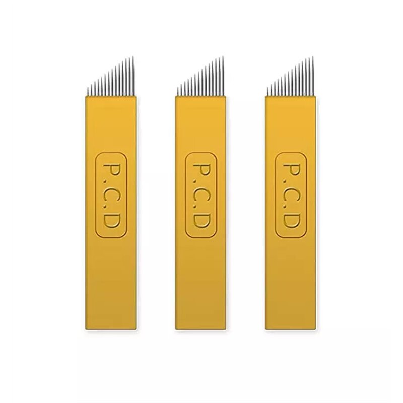 Microblading Blades Manufacturer - Permanent Makeup Eyebrow Lip Tattoo Sloped Needles