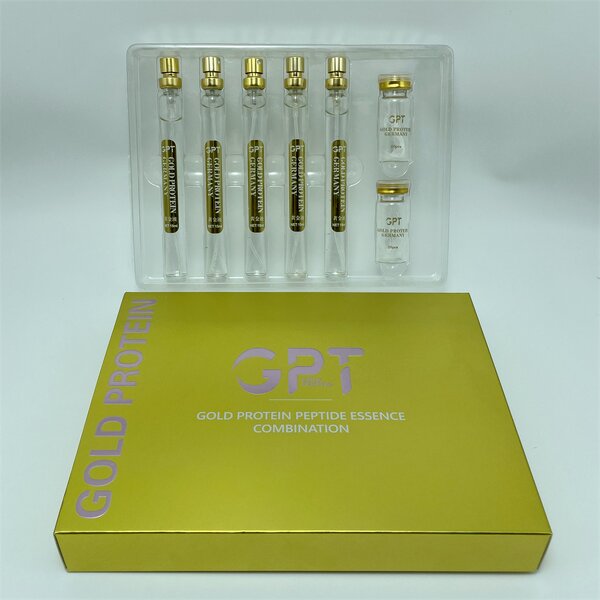 Gold Peptide Essence Kit Manufacturer - Collagen Line 24k Gold Essence Anti Aging Serum