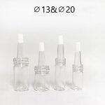 Ampoule Dropper Lid Manufacturer - Reusable Vials Cap with Silicone Tip Horn Head