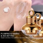 Face Cream Manufacturer - High-Frequency Vibration Massage Bottle Luxury Gold Bosin Lifting