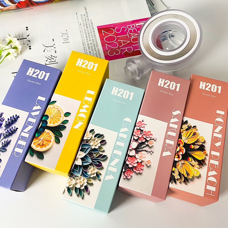 Shower Filter Manufacturer - H201 Vitamin C Aromatic Lavender Lemon Supercharged Deconchlorination