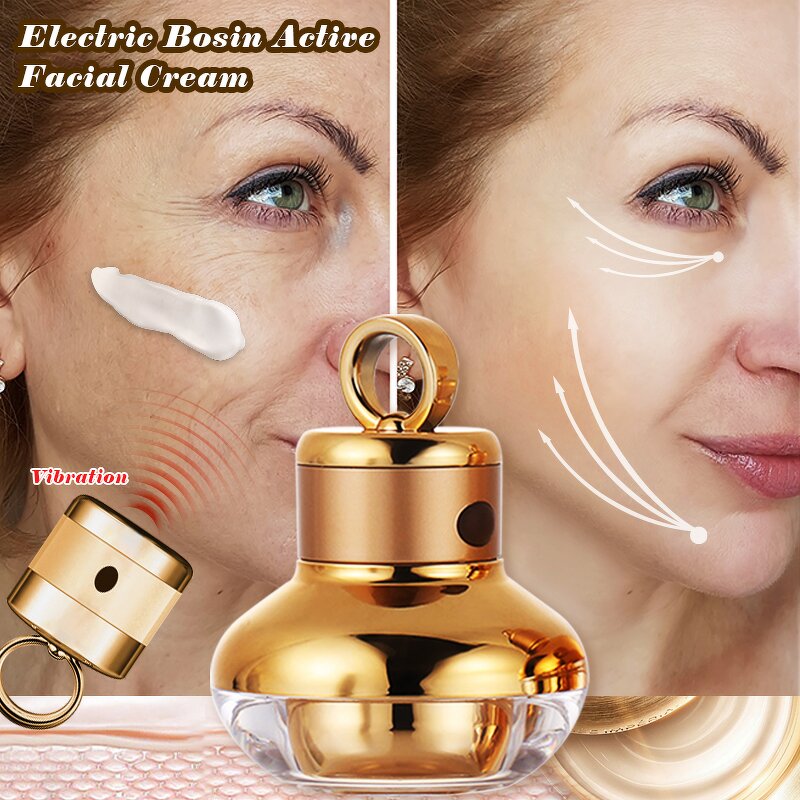 Face Cream Manufacturer - New Electric Bosin Active with Skin Massager for Rejuvenation