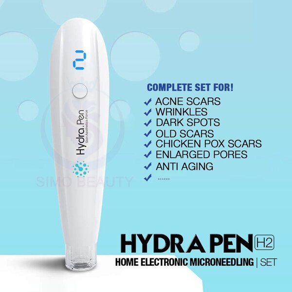 Hydra Pen H2 - Manufacturer - Nano-Needle System Anti-Aging Dermatologist Approval