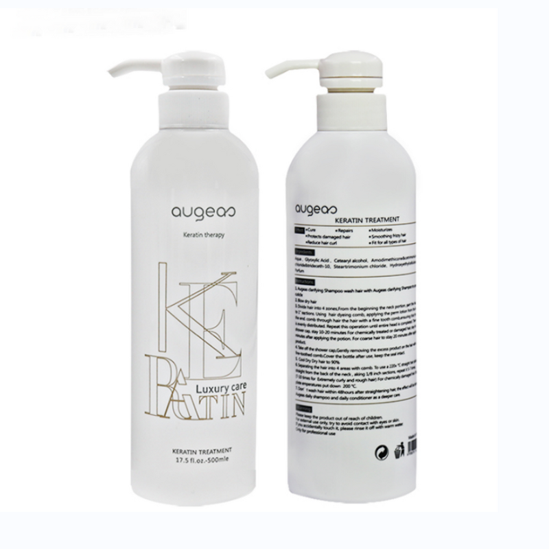 Keratin Treatment Manufacturer - Augeas 500ml Wholesale Price Private Label Organic Pure Brazilian
