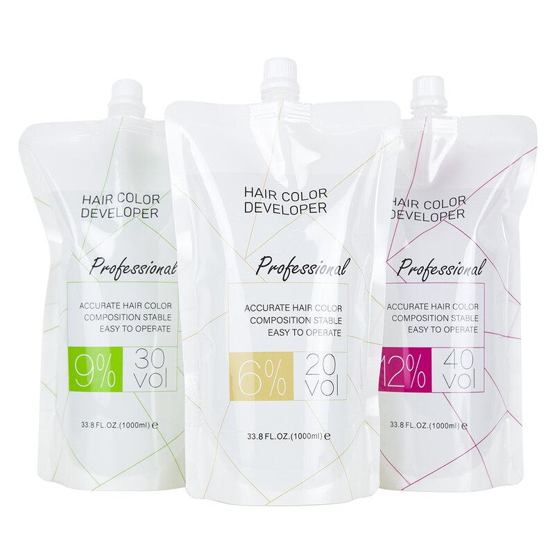 Hair Developer Manufacturer - OEM Private Label 1000ml Professional 20 30 40 Vol Peroxide