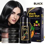 Hair Dye Shampoo Manufacturer - MEIDU 3-in-1 Blacken Ammonia Free Dark Brown