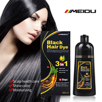 Hair Dye Shampoo Manufacturer - OEM Herbal 3-in-1 Paint Ginger Plant, Covers Gray