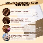 Hair Perm Manufacturer - OEM Best Selling Salon Natural Low Damage Long Lasting Curly