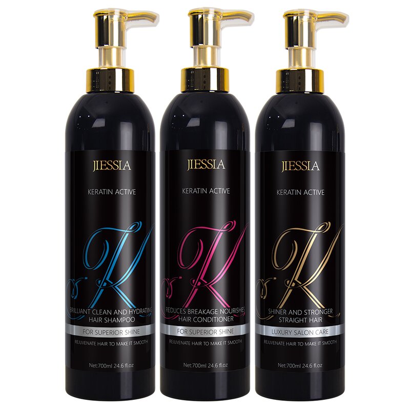 Shampoo and Conditioner Manufacturer - Wholesale OEM Rejuvenating Smoothing Treatment Keratin Active