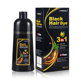 Hair Colour Shampoo Manufacturer - Customization Logo Meidu Dark Brown