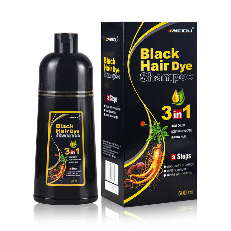 Hair Colour Shampoo Manufacturer - Customization Logo Meidu Dark Brown
