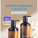 Shampoo Manufacturer - 900ml Private Label OEM Natural Smoothing Nourishing Keratin